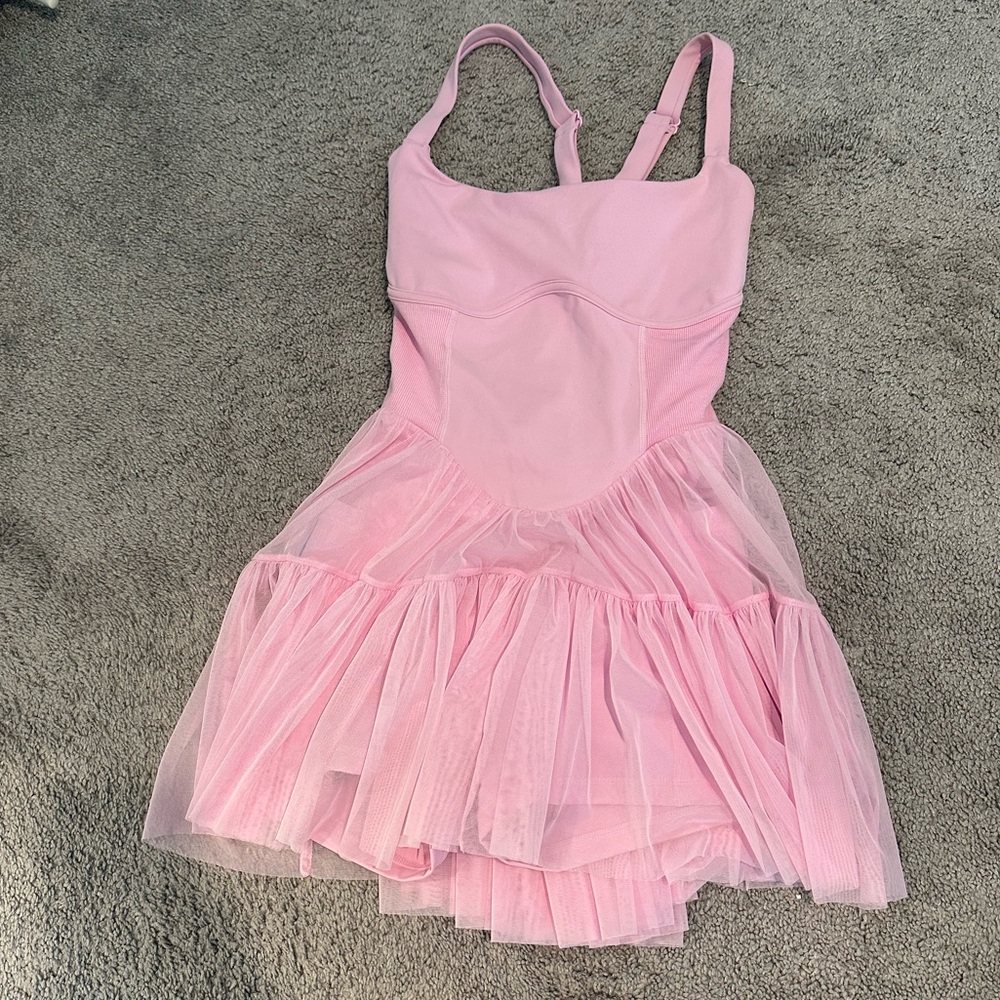 Popflex Active - Corset Pirouette Dress in Bubblegum